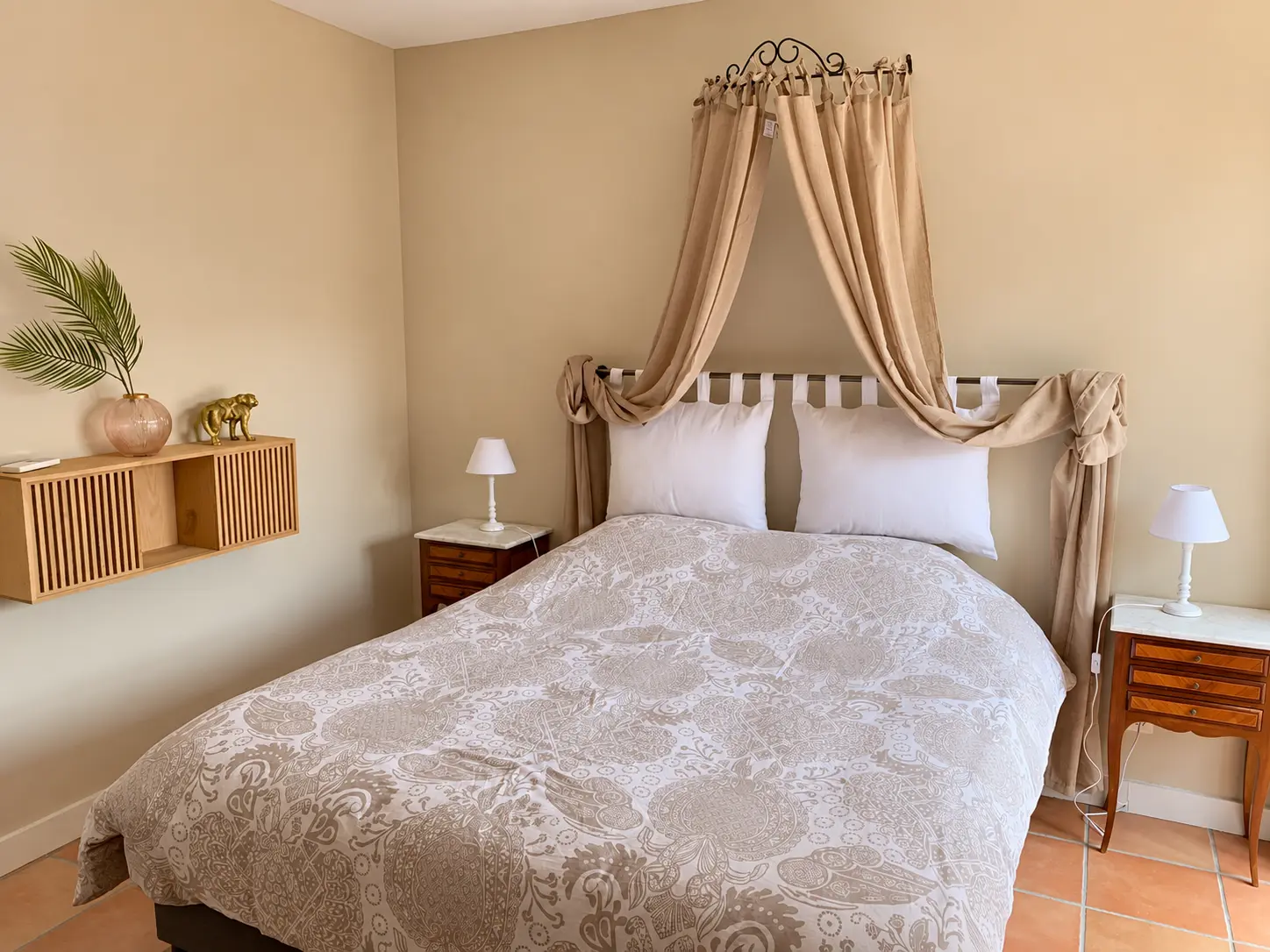 Chambre du gîte de charme Un air de Toscane dans le Beaujolais